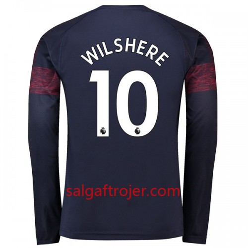Arsenal Fodboldtrøjer Wilshere 10 Udebanesæt 2018/19 Langærmet Arsenal Fodboldtrøjer Wilshere 10 Udebanesæt 2018/19 Langærmet